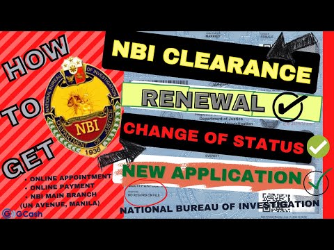 How To Get NBI Clearance (Renewal, New Application & Change Status) | The Everett's Academe