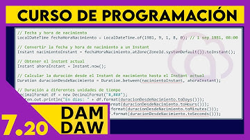 API de JAVA - Time ☕ DAM - DAW