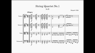 String Quartet No.1 (Original Composition)