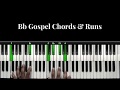 Bb Gospel Chords & Runs