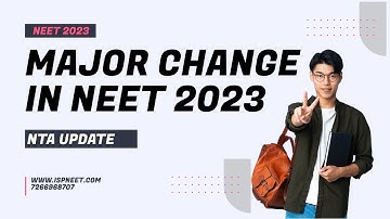NEET 2023 Big Changes by NTA | Neet 2023 latest news today | Neet 2023 application form #neet2023