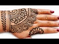 Full hand Arabic mehandi design|| New stylish mehandi design Il henna tutorial Il easy simple mehndi