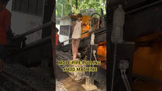 Mdpe Dia 63mm pipe Pulling Work by HDD Machine