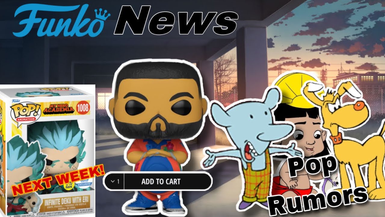 Funko News| New Animation Pop Rumors, DJ Khalid Funko Shop Exclusive!