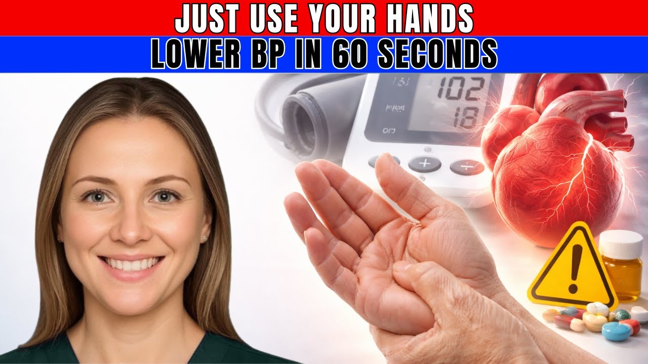 Seniors: The 60-Second Hand Trick That Lowers Blood Pressure Fast | Dr. Claire Whitmore