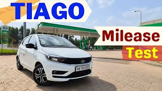 Tata Tiago Tank to Tank Mileage Test #average देसी style | Furious Motor