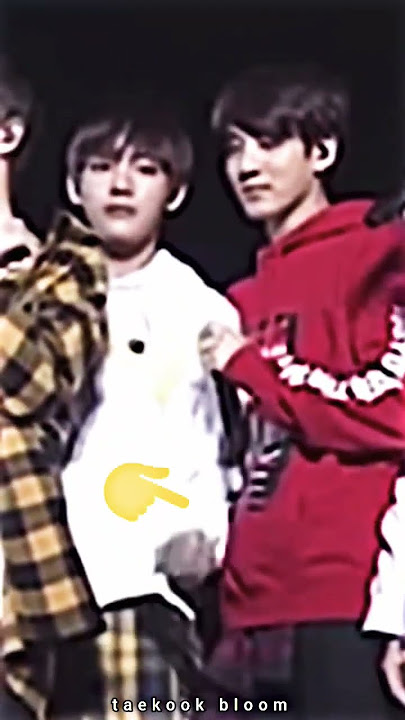 What did Jungkook do to make Taehyung panic like that 😳⁉️ #shorts #taekook