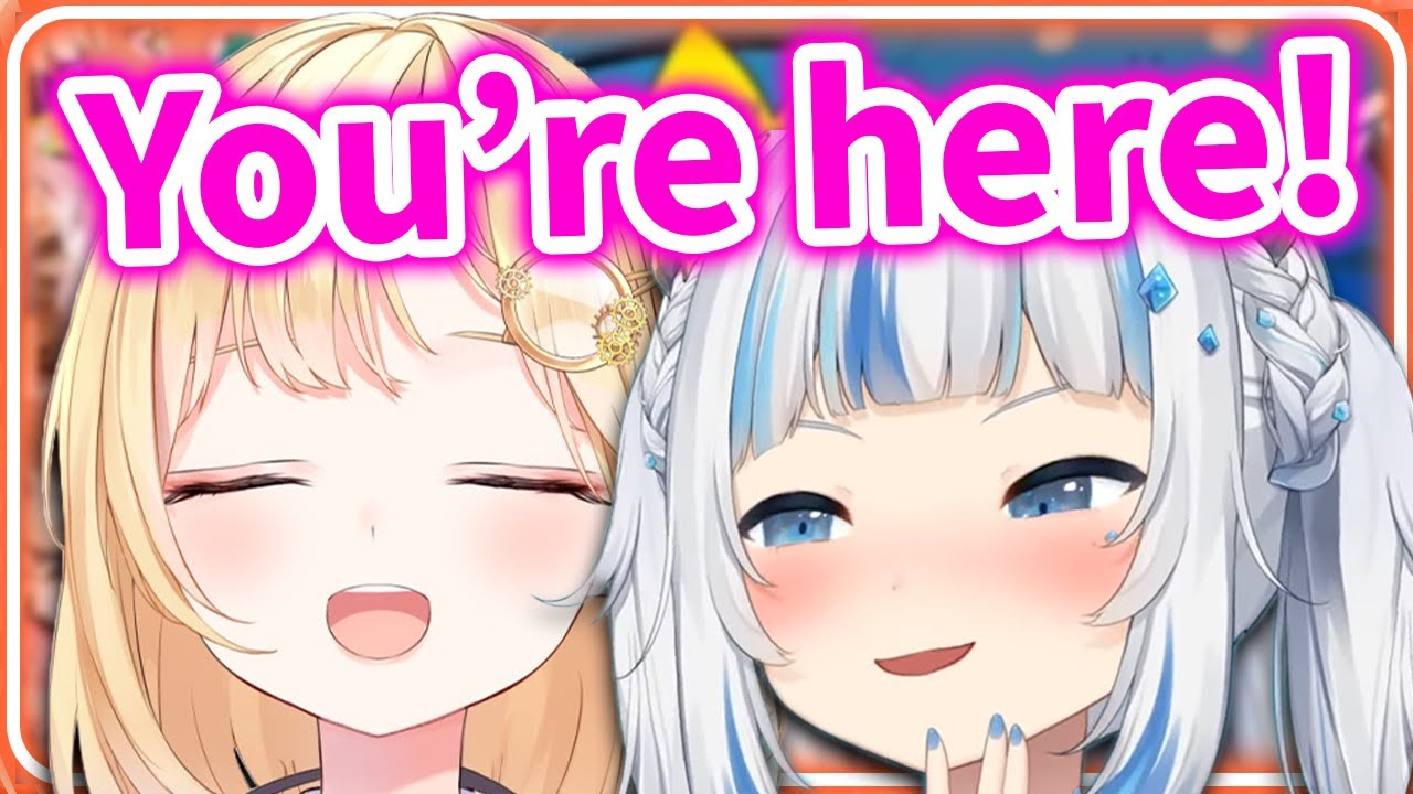 Gura Finally Met Ame IRL on her Birthday and BROKE The Stream! 【HololiveEN】