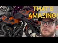 Build not Bought! Harley Salesman at Custom show!