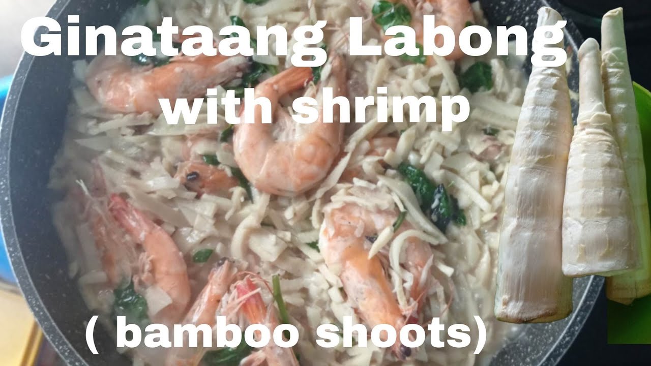 Ginataang Labong at Hipon/ maricres Mae moreno - YouTube