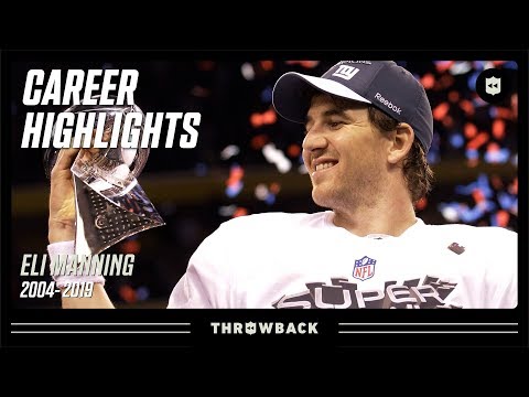 Eli "Eazy E" Manning&rsquo;s CLUTCH Career Highlights! | NFL Legends