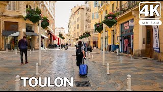 Walking in Toulon, one of the most beautiful coastal cities in France 🇫🇷