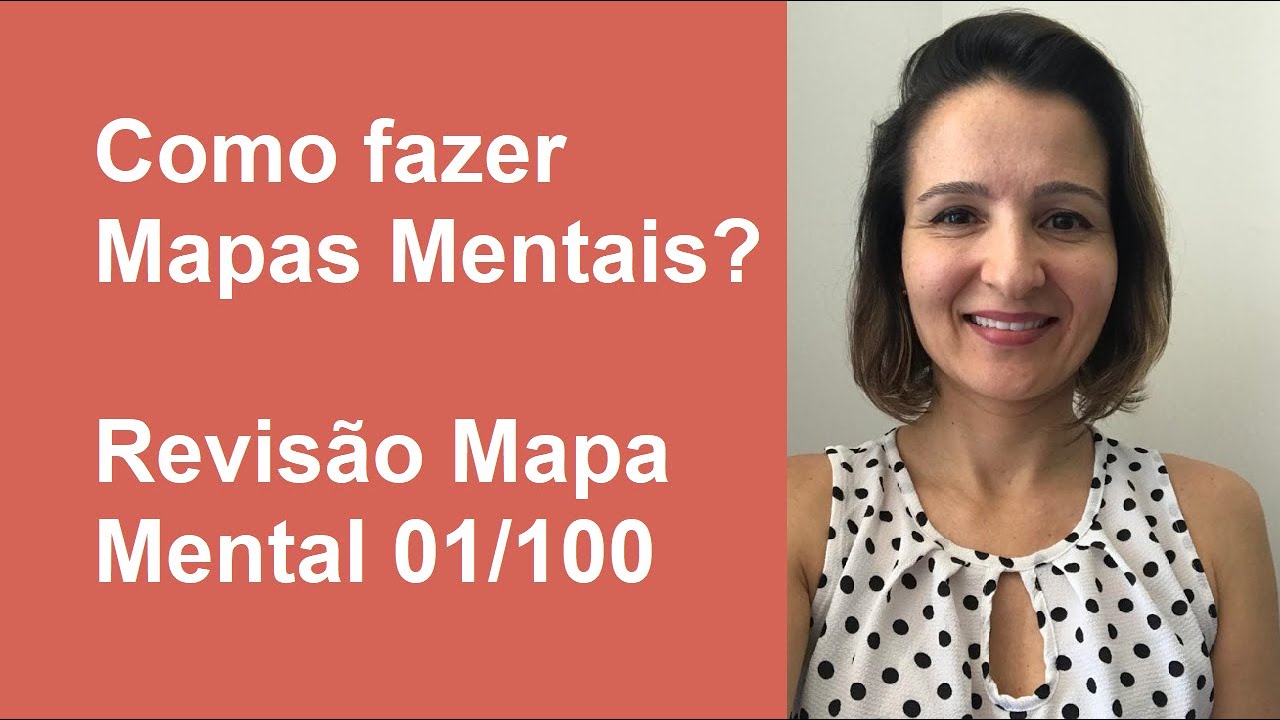 Como fazer Mapas Mentais Revisão Mapa Mental 01 100 YouTube