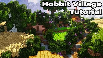 How to build an Awesome hobbit village in Minecraft 1.14