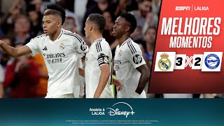 Thumbnail for MBAPPÉ E RODRYGO FAZEM GOLAÇOS, E REAL MADRID VENCE O ALAVÉS EM LALIGA | Melhores Momentos