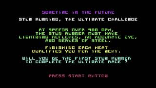 STUN Runner (Commodore 64) – Intro Sequence [1990] | Domark