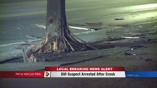 DUI Suspect Arrested After Crash