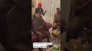 President Tinubu celebrating tribunal  judgement