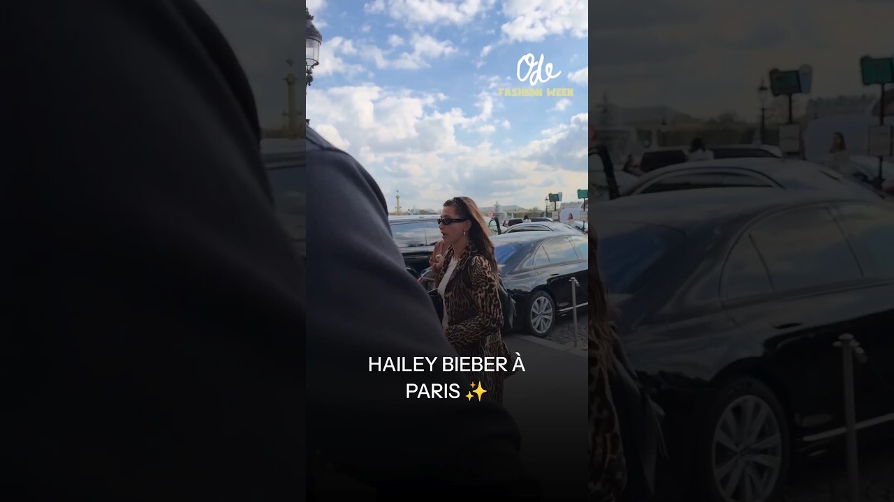 HAILEY BIEBER À PARIS ✨
