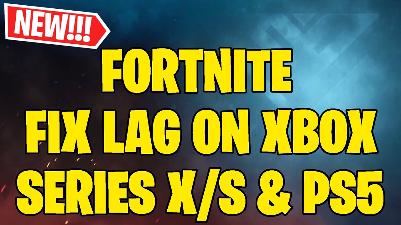 Play Fortnite Lag-free