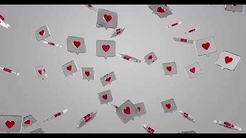 Like Icon Background Loop White | Motion Graphics template - Envato elements