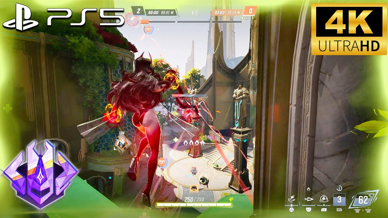 Marvel Rivals Scarlet Witch Competitive Gameplay- Convoy on Yggdrasill Path (PS5 4K)