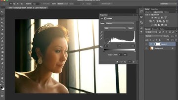 Photoshop:  Using the levels adjustment layer - Demonstration