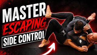 Master eacaping the side control #jiujitsu #mma #ufc #nogi #bjj 