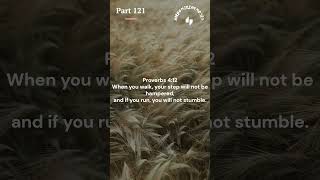 Your Step Will Not Be Hampered | Part - 121 | Daily Bible Verse | AMM |