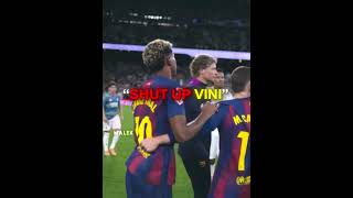 Vini Take It Seriously Yamal Fight