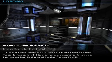 Classic Doom 3 - E1M1: Hangar (100%)