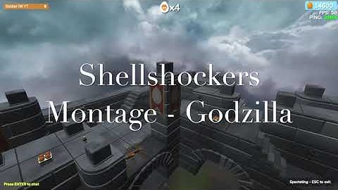 Shellshockers Montage | Godzilla - Soldier06