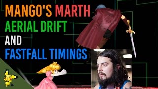 Mangos Marth - Advanced Guide - Aerial Drift And Fastfall Timings - Super Smash Bros. Melee