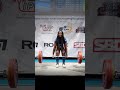 World Sub-Junior Record Deadlift Classic with 210 kg by Faith Obinna ITA in 84 kg class