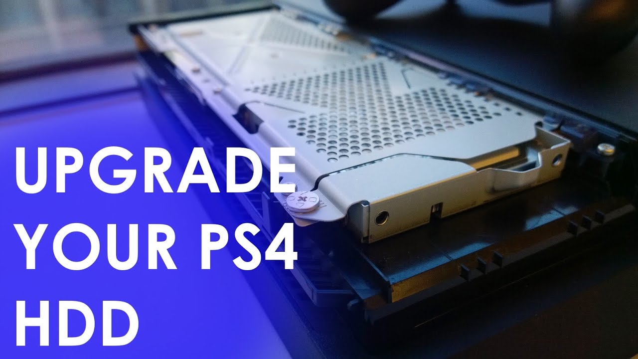 Full Instructions on how to Upgrade the Playstation 4 Hard Disk Drive
