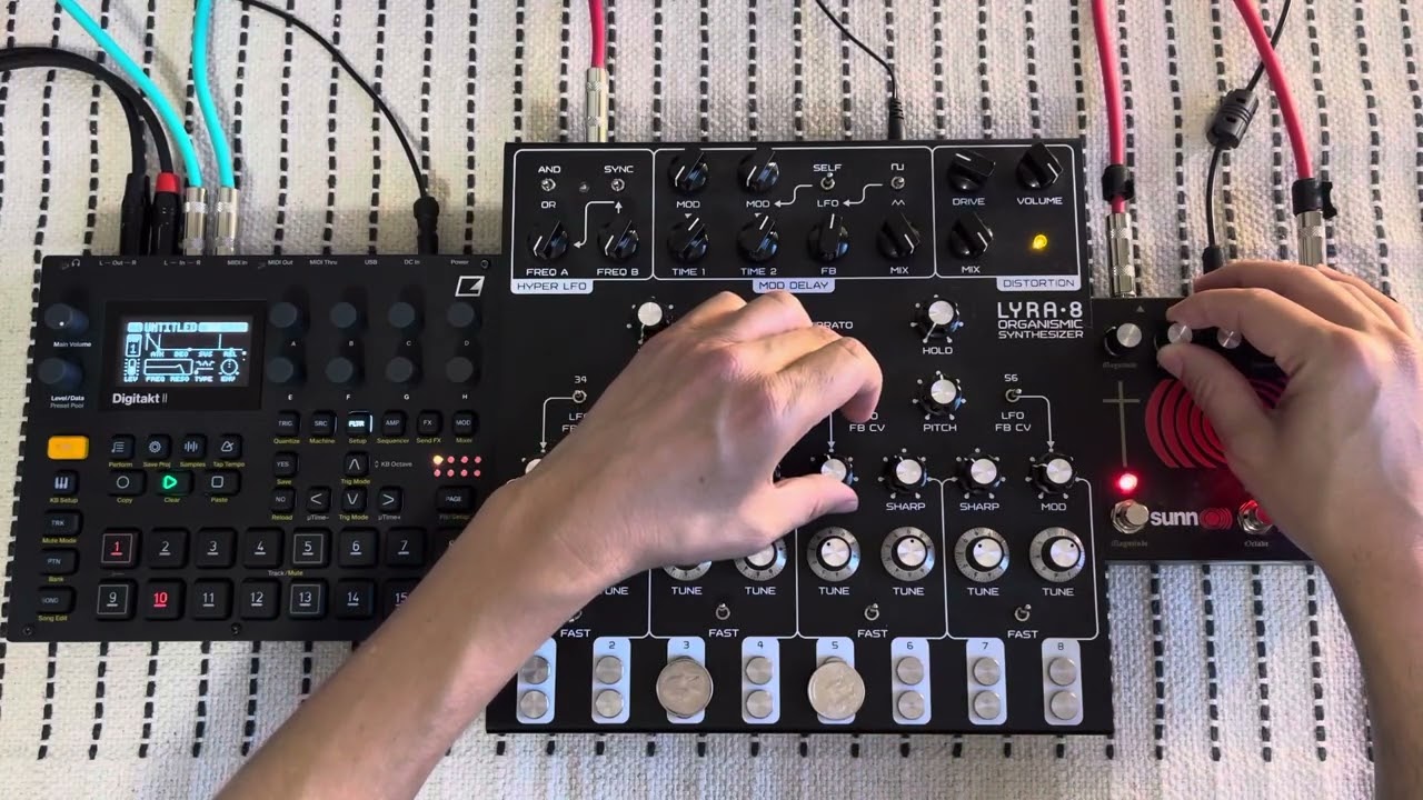 Dark Ambient Performance | Soma Lyra-8, Digitakt 2 & Sunn Life Distortion