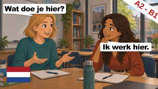 10 Useful Dutch Dialogues for Everyday Conversations (A2–B1)| Speak Dutch Naturally screenshot 4