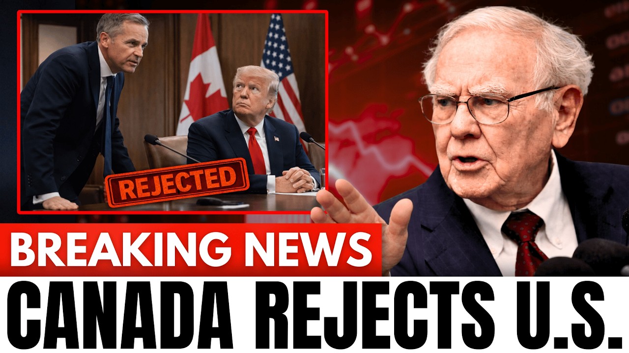 BREAKING: Canada Rejects U.S. Economic Move as Trade Tensions Escalate | Buffett Responds