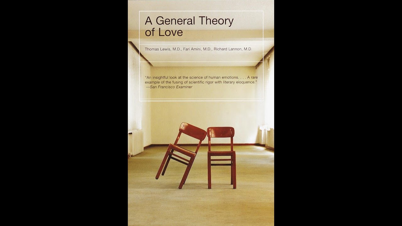 A General Theory of Love Thomas Lewis Fari Amini Richard Lannon | Book ...