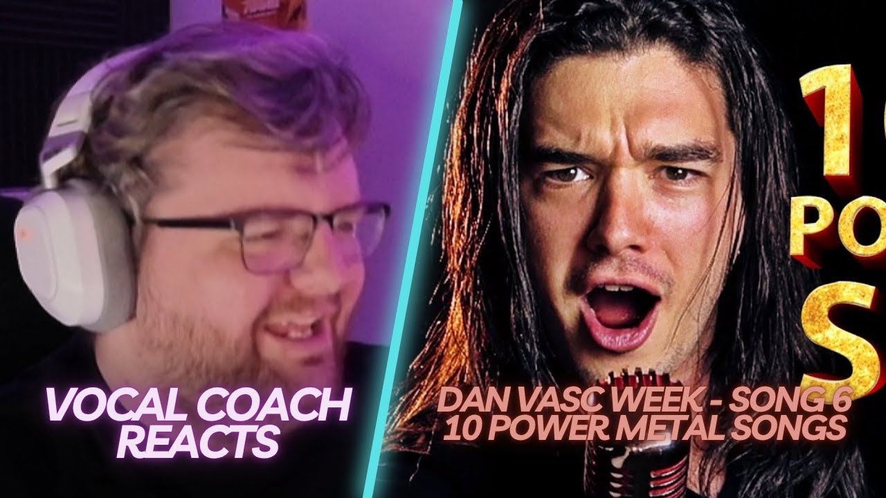 Неделя Дэна Васка — Песня 6 — 10 эпических пауэр-метал-композиций за 6 минут | Реакция преподават...