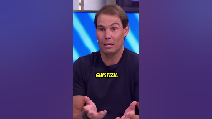 Nadal su Sinner: la mia fiducia nella giustizia sportiva #Nadal #Sinner #tennis