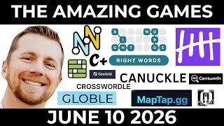 Letter Loop is gone.  Can this new game replace it? | The Amazing Games (June 10 2026)