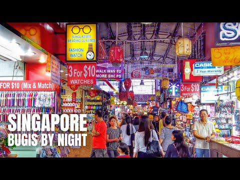 Bugis Singapore By Night Walking Tour【2019】/武吉士新加坡徒步旅行【2019】