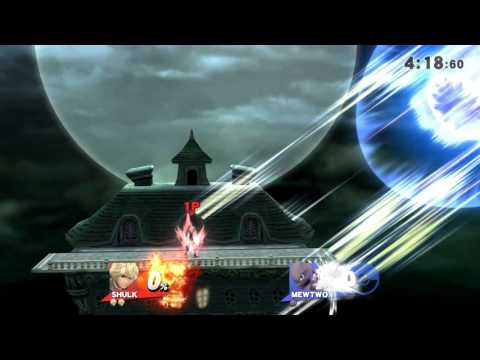 【スマブラ】シュルク vs ミューツー　20151011【ガチ1on1】