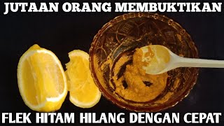 Buktikan Sendiri !! Flek Hitam Menahun Hilang dengan Masker Kunyit dan Jeruk Lemon