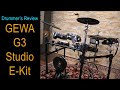 Gewa G3 Studio e-kit // Full Review &amp; Demo...