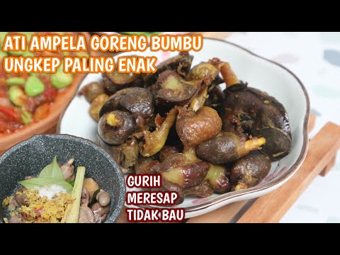 Cara Membuat Ati Goreng