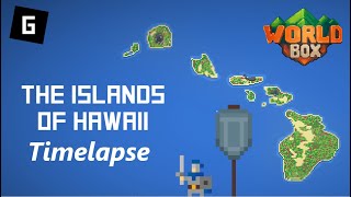 The Islands of Hawaii | WorldBox Timelapse