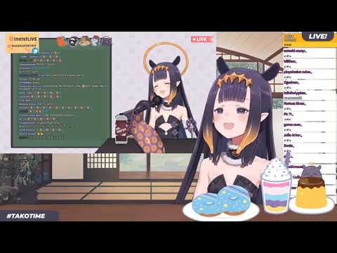 Ninomae Ina'nis sings Sugar Song to Bitter Step (Debut Anniversary Stream)