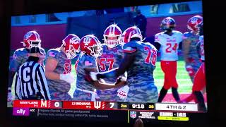 Penix hurt IU v Maryland